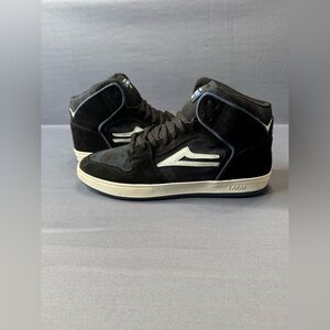 Lakai Telford - Black/Blue Camo Suede shoes size 11